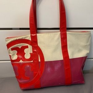 Tory Burch beach tote